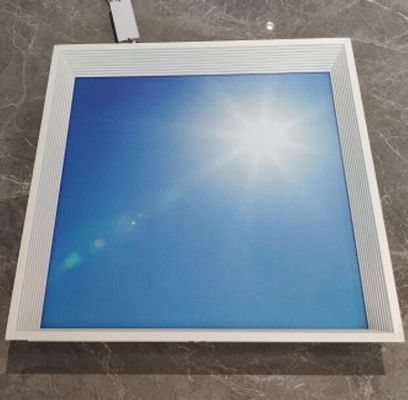 ضوء السقف السماء الزرقاء السحب المتدلية 600x600mm الزخرفية LED لوحة السقف الضوء، لوحة الزخرفية LED لوحة