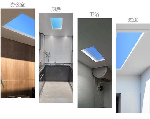 لوحة مصباح السقف الداخلي LED Blue Sky Light مربع ضوء السقف الاصطناعي 60x120 للإضاءة الزخرفية للسقف