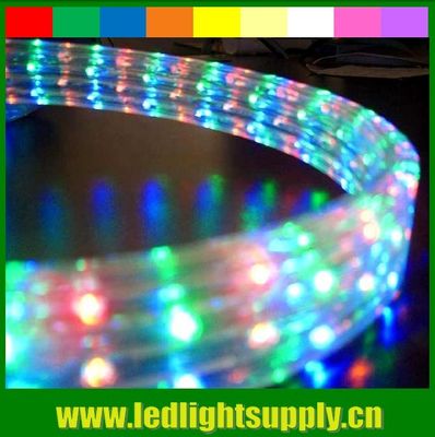 مضاد للماء DIP 144leds/m 5 أسلاك مسطحة LED حبل ضوء 110v/220v