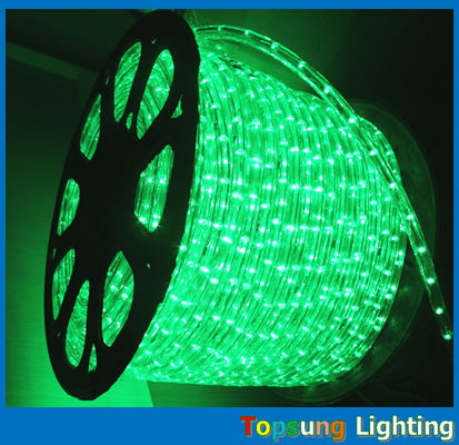 نور عيد الميلاد LED 110/220v 2 سلكية دائرية LED حبل flex أضواء