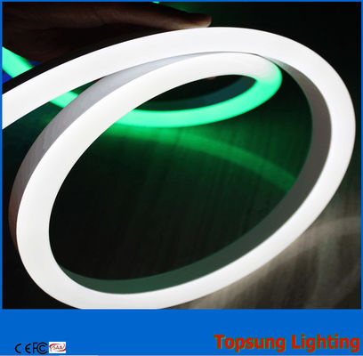 110 فولت بيضاء مزدوجة الجانب مرنة LED ضوء النيون PVC للمباني