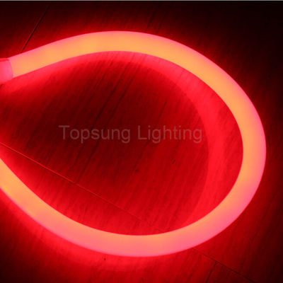 أحمر مذهل LED flex neon 360 100 LED 12 فولت