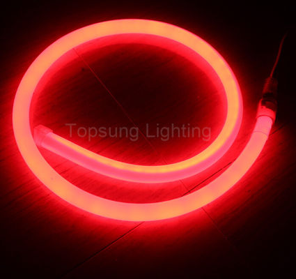 أحمر مذهل LED flex neon 360 100 LED 12 فولت