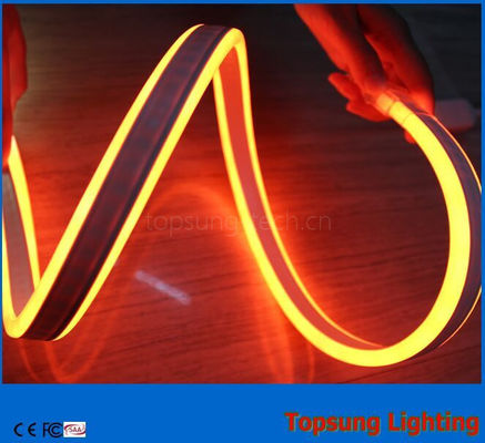 ضوء 24 فولت لامع مزدوج الجانب برتقالية LED نيون مرنة عالية الجودة