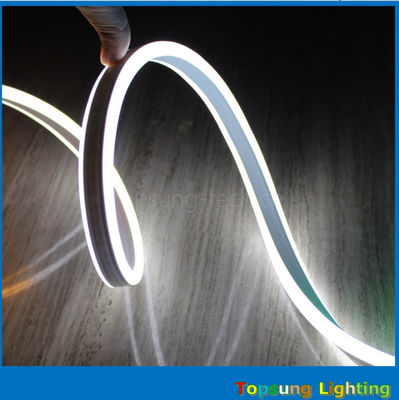 بيع ساخن ضوء النيون 24 فولت مزدوج الجانب الأبيض LED النيون الحبل المرن للزخرفة