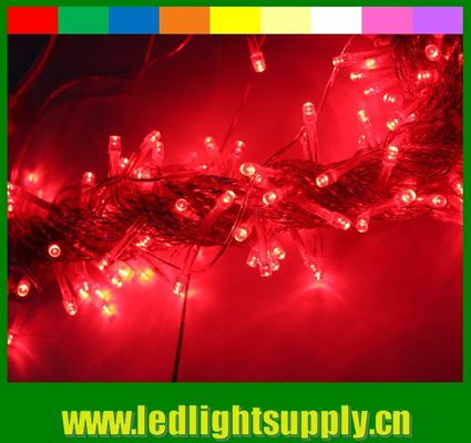 ضوء عيد الميلاد 12 فولت أبيض LED 100 مصباح 10m / مجموعة داخلية وخارجية
