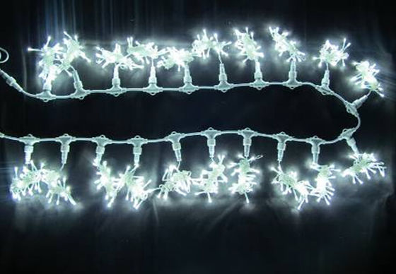 أضواء شجرة عيد الميلاد الخيالية ذات الانبعاثات المسطحة 127 فولت