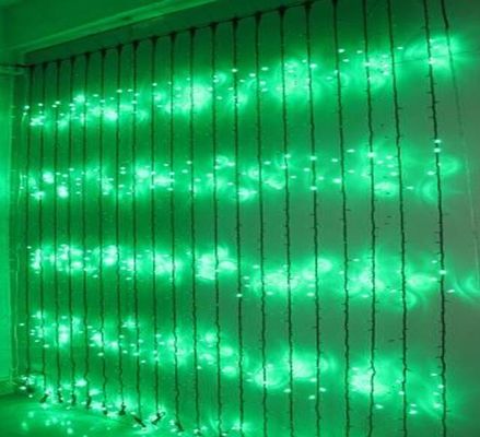 أضواء عيد الميلاد 110 فولت مضيئة جداً شلال للمباني