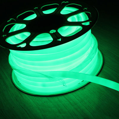 110 فولت 360 درجة إصدار 16mm مستديرة نحيفة LED النيون المرن أضواء عيد الميلاد الأخضر