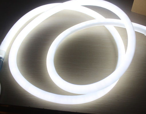 360 درجة مستديرة LED النيون فليكس 16 ملم مصغرة حبل ضوء 12 فولت لون أبيض النيون فليكس حبل شريط