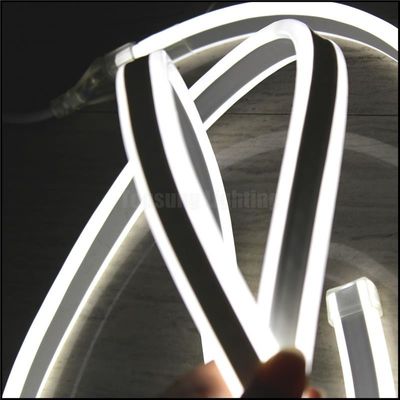 بيع ساخن ضوء النيون 24 فولت مزدوج الجانب الأبيض LED النيون الحبل المرن للزخرفة