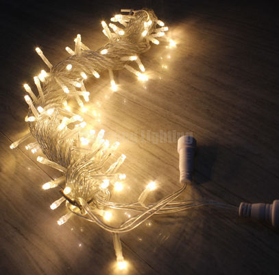 بيع بالجملة 127 فولت أبيض 100 LED تلميع أضواء سلسلة عيد الميلاد 10 متر في الهواء الطلق