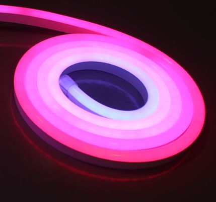 24 فولت ديناميكي رقمي مرن مصباح النيون LED شريط الضوء الملون الرقمي مصباح النيون LED للبيع