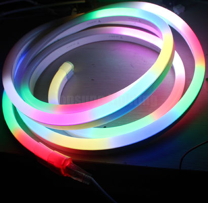 24 فولت الرقمي RGB LED النيون المرن مطاردة شريط 5050 SPI أضواء قابلة للبرمجة
