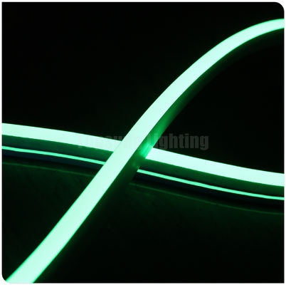 220v 2835 120 LED أنبوب النيون 11x19mm اللون الأخضر ضئيل LED النيون المرن السطح الخارجي المسطح
