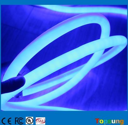 360 LED Neon flex SMD أضواء من النيون LED شريط 24v مقاوم للماء حبل الزخرفة الخارجية اللون الأزرق 220v