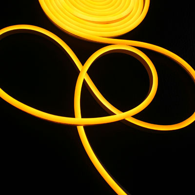 12 فولت سوبر ميني LED شريط النيون المرن الضوء الأصفر ضوء عيد الميلاد الديكور SMD الحبل 6 * 13mm السيليكون