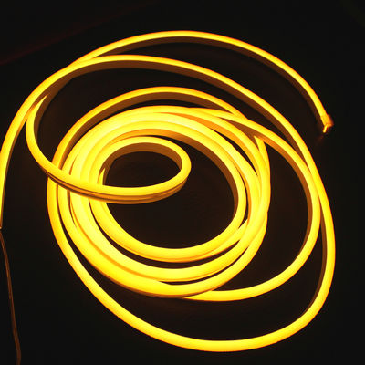 12 فولت سوبر ميني LED شريط النيون المرن الضوء الأصفر ضوء عيد الميلاد الديكور SMD الحبل 6 * 13mm السيليكون