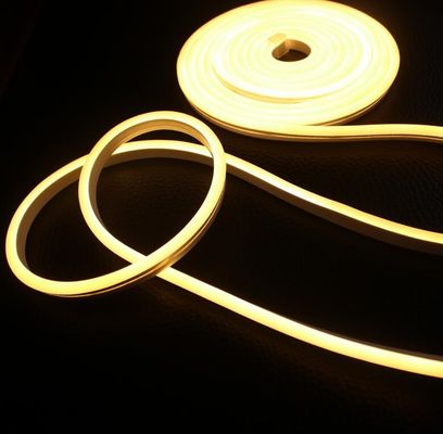 شنتشن LED بيع ساخن أدى النيوون الضوء المرن الحجم الصغير 6 ملم السيليكون النيوون المرن الشرائط الدافئة البيضاء