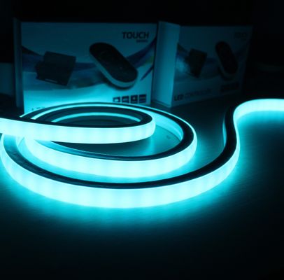 برامجية بيع الجملة مقاومة للماء Topview RGB مربع LED Neon Flex 17x17mm أضواء النيون