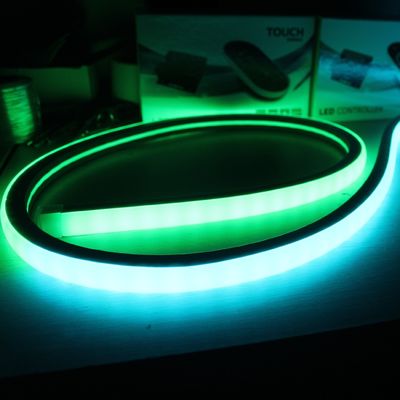 بيكسل قابلة للبرمجة مصابيح النيون LED RGB مصابيح المناظر الطبيعية LED الشريط مربع 17x17mm