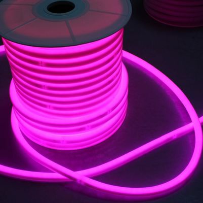 عالية الجودة 360 درجة LED RGB dmx LED النيون flex 18mm مستديرة تغير لون أنبوب الشريط النيون