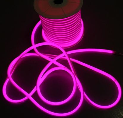 سيلكون RGB LED Neon flex 360 LED dot less soft neon ribbon tube 110v