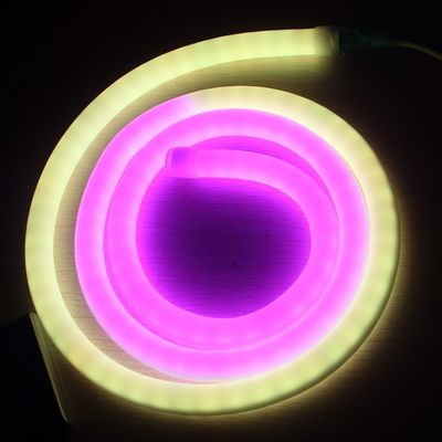تغيير الألوان الكاملة قابل للبرمجة DMX Led Flex Neon 360 LED light neon استبدال أنبوب البكسل