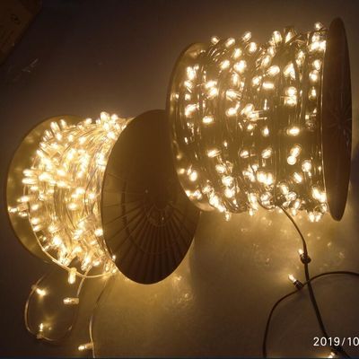 مصابيح عيد الميلاد المخصصة 2200K 12V LED الخيالية مصابيح الشريط المقطع للزينة الشجرة في الهواء الطلق