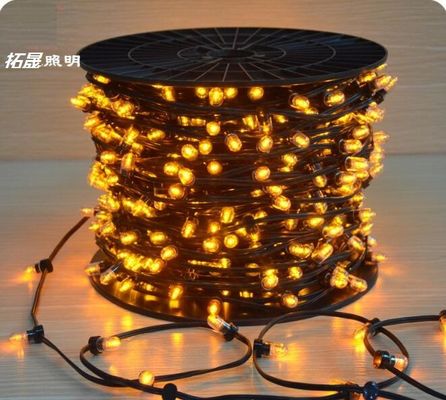 100 متر 1000 LEDs سلك كوبر ريموت أضواء عيد الميلاد أدى سلسلة 12 فولت إكليل الجنية