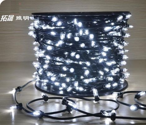 100 متر 1000 LEDs سلك كوبر ريموت أضواء عيد الميلاد أدى سلسلة 12 فولت إكليل الجنية