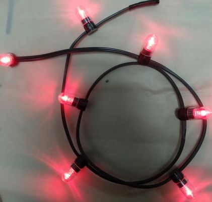 ضوء أسلاك LED ذو الجهد المنخفض الألوان الوردية عيد الميلاد LED 100m أسلاك 666LED