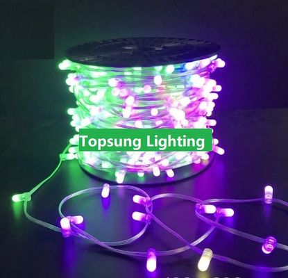 12 فولت طاقة منخفضة LED ضوء مقطع متعدد الألوان 100m / رول أطول أضواء عيد الميلاد أدى 100m سلسلة أضواء