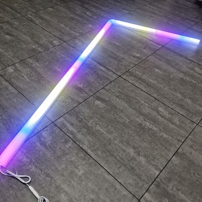 RGBIC LED ذكي خطي مضرب الحائط يرتفع LED ضوء شريط الذكية APP